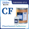 Fullereno fluorado C60F48 CAS: 51311-17-2 Material de cátodo de batería sólida en polvo químico